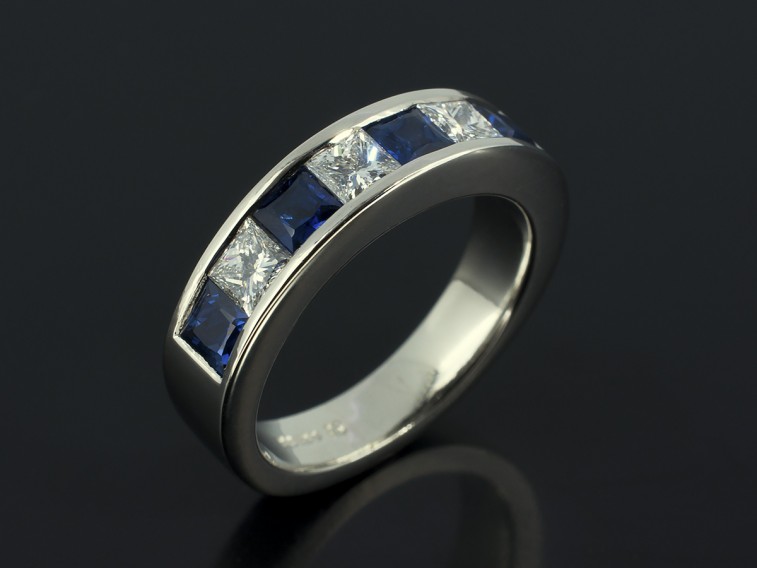 Eternity and dress rings handmade by Blair and Sheridan in Glasgow