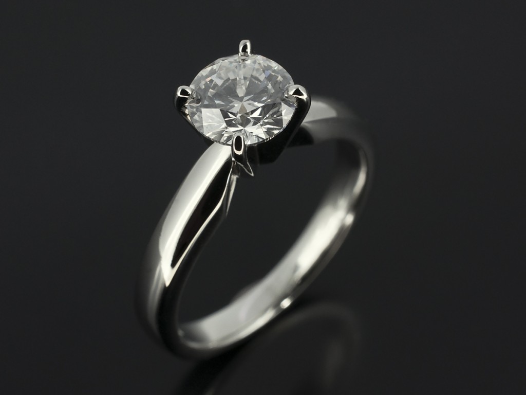 Round Brilliant Cut Diamond Engagement Rings Glasgow, Scotland