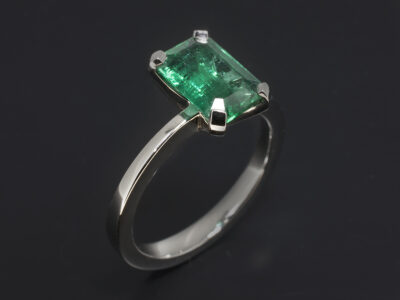 Certified 6.31 Carat Colombian Emerald Cut Emerald Diamond Platinum Ri –  FERRUCCI JEWELRY