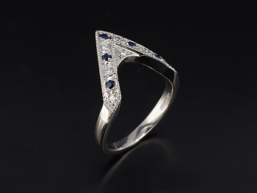 Eternity and dress rings handmade by Blair and Sheridan in Glasgow