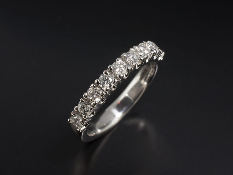 Bespoke eternity and dress rings by Blair and Sheridan in Glasgow