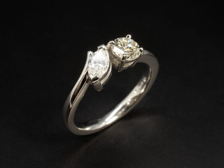 Bespoke eternity and dress rings by Blair and Sheridan in Glasgow