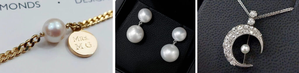 bespoke pearl jewellery by Blair and Sheridan